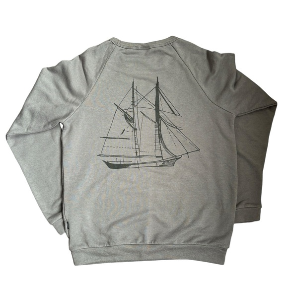 Onia Other - Onia Sailing Ship Pullover Sweatshirt Gray Men’s Size S